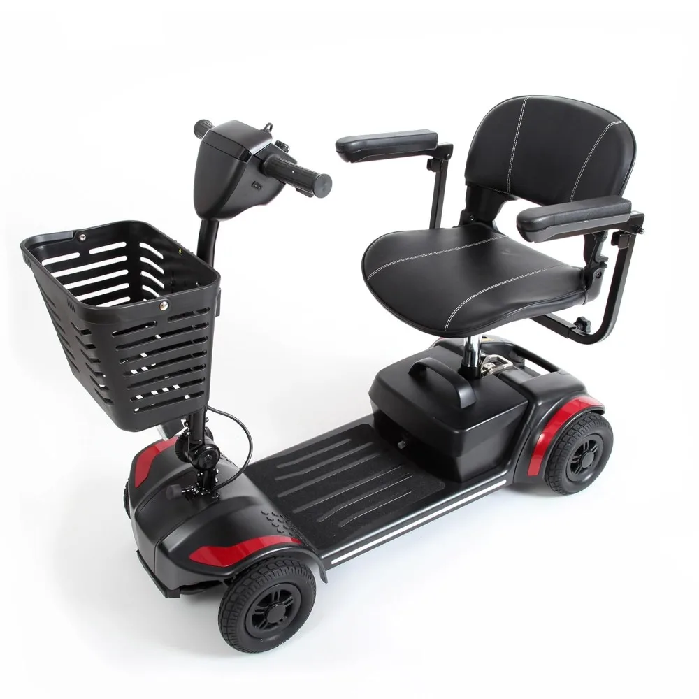Range Up to 12.4 Miles, Breaks Into 5 Pieces, Heaviest Piece 33 Lb, Electric Travel Model, for Seniors