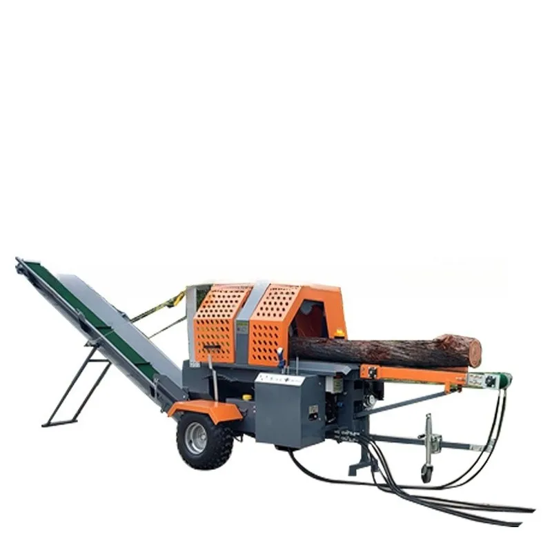 Wood splitter Multifunctional household electric firewood splitter Longmen type tree root wooden pier splitting machine