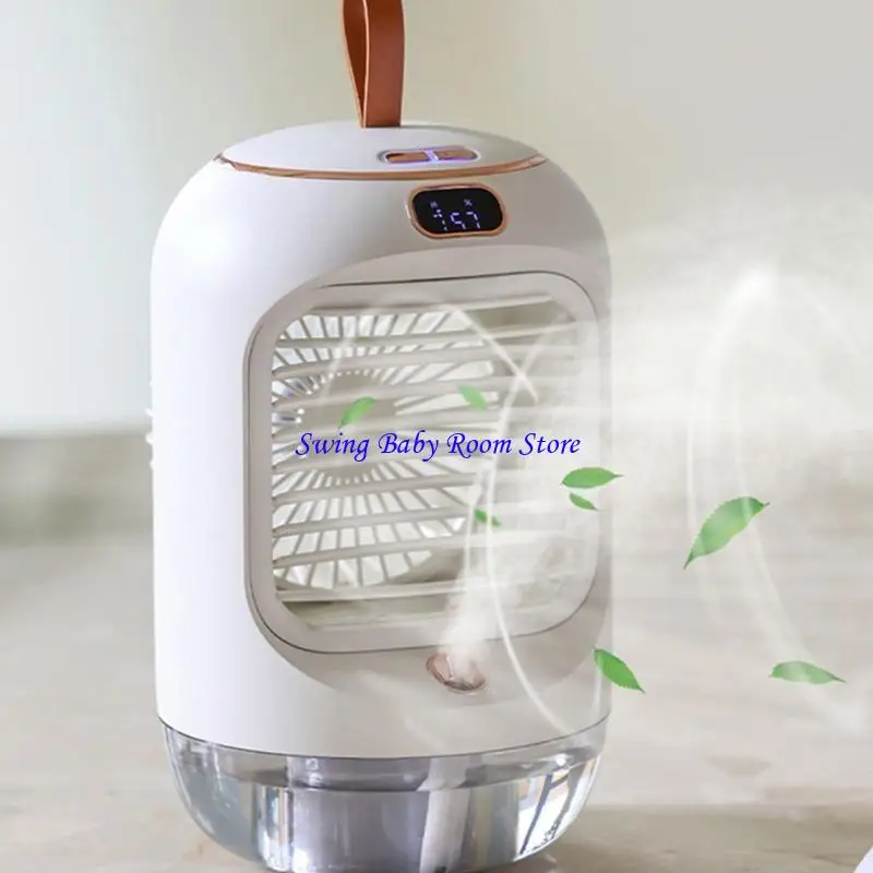 

K1AD Студент Ручная рука плюс мокрый вентилятор на рабочем столе Shake Head Usb Pocket Electric Fan