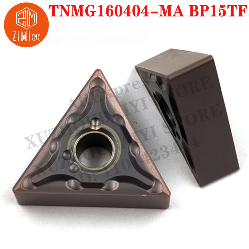 TNMG160404-MA BP15TF تنمج 160404-ما إدراج كربيد تحول إدراجات إدراجات كربيد ميكانيكي مخرطة معدنية أداة CNC أداة قطع