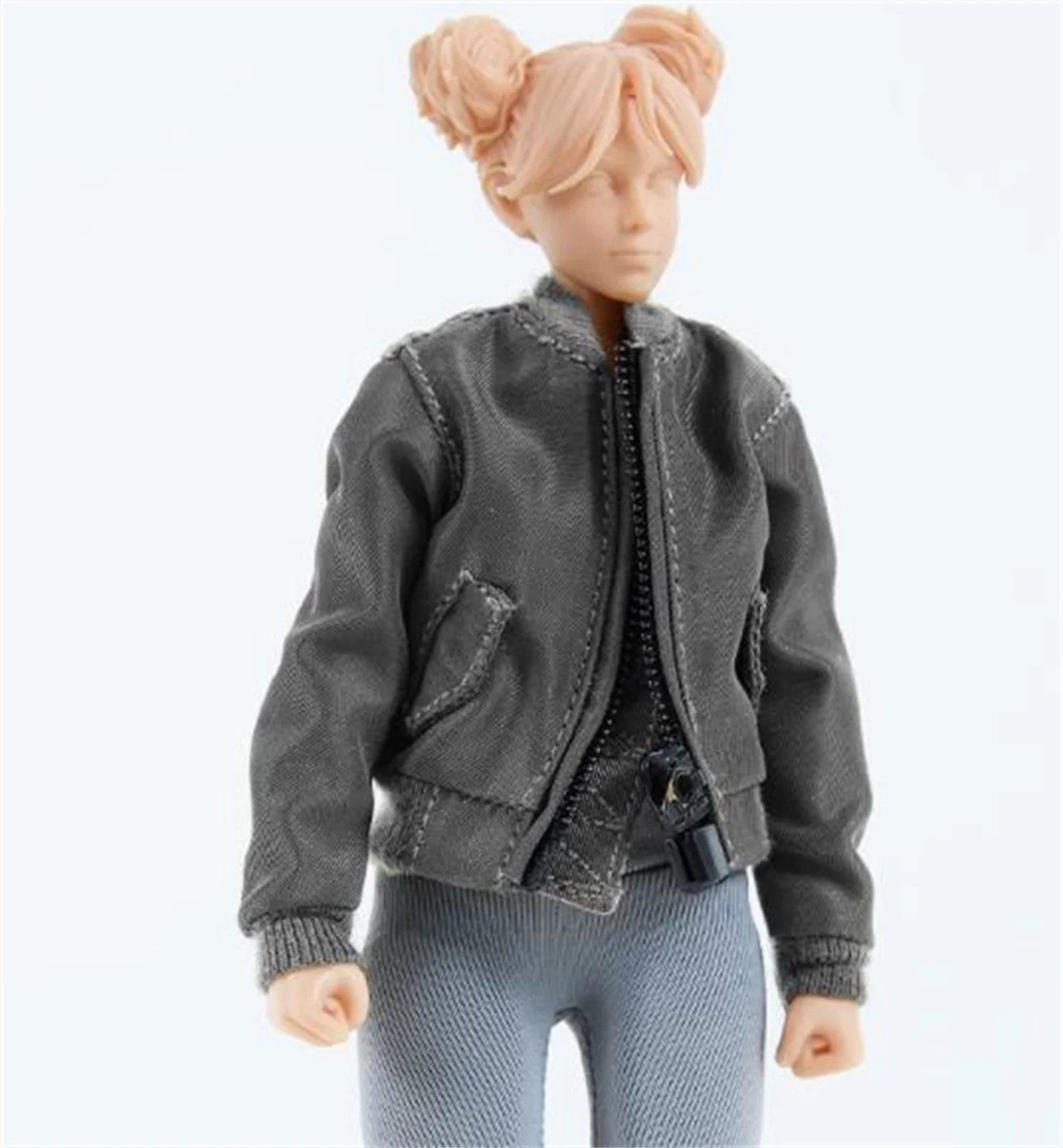 

1/12 женское пальто, серая, розовая, зеленая, черная куртка, одежда для девочек, спортивный костюм, модель подходит для 6 дюймов, фигурка солдата, тело