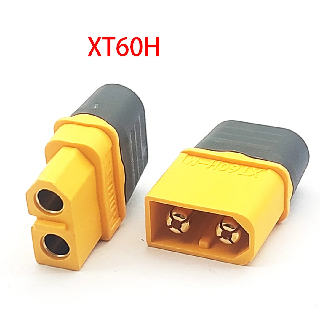5 pces xt60 + plug xt60h aero modo uav interface t plug interface conector da bateria conector xt60h