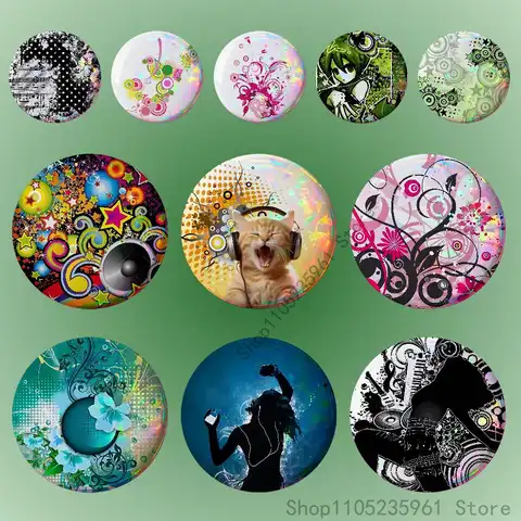 F-Frutiger Metro Icon 58mm 44mm HD Print Brooch Badges Pretty Derby Round Display Brooches Lapel Pins Custom