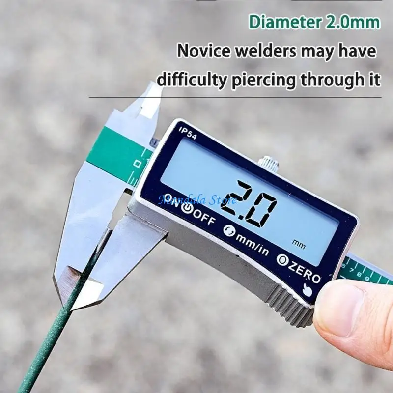 

U2JC 20/50Pcs All Position Welding Rod 2.0mm Carbon Steel for Versatile Application Needs