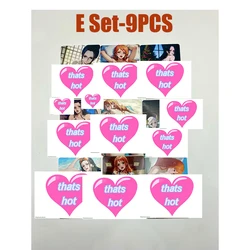 Anime Sexy One Piece Cards 9PCS/Set Manga Waifu's Nude Card Nami Hancick DIY Flash Card Collector Hobby Toy Birthday Gifts