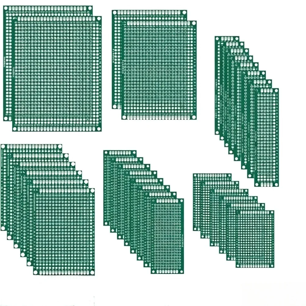 1/5/10PCS PCB Board Double Side Prototype Universal Printed Circuit Board For DIY Soldering 9x15 8x12 7x9 6x8 5x7 4x6 3x7 2x8 CM