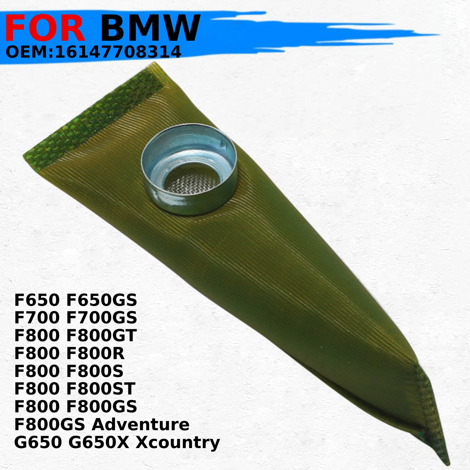 

Motorcycle Fuel Pump Filter For BMW F650 F650GS F700 F700GS F800 F800GT F800R F800S F800ST F800GS G650X Xcountry 16147708314 12V