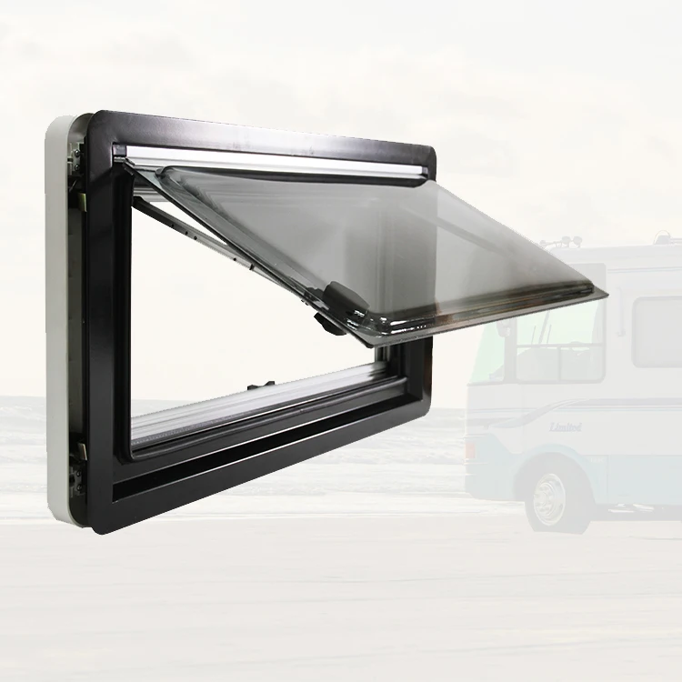 

MG16RW RV Caravan Side & Motorhome & Bus Right Angle Window 1450*550mm With Wholesale Customized