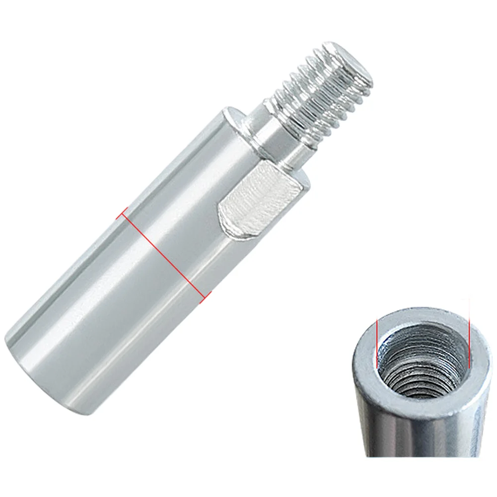 Steel Connecting Rod Adapter for Angle Grinder Facilitates Controlled Grinding For Polishing and Cutting in Confined Locations