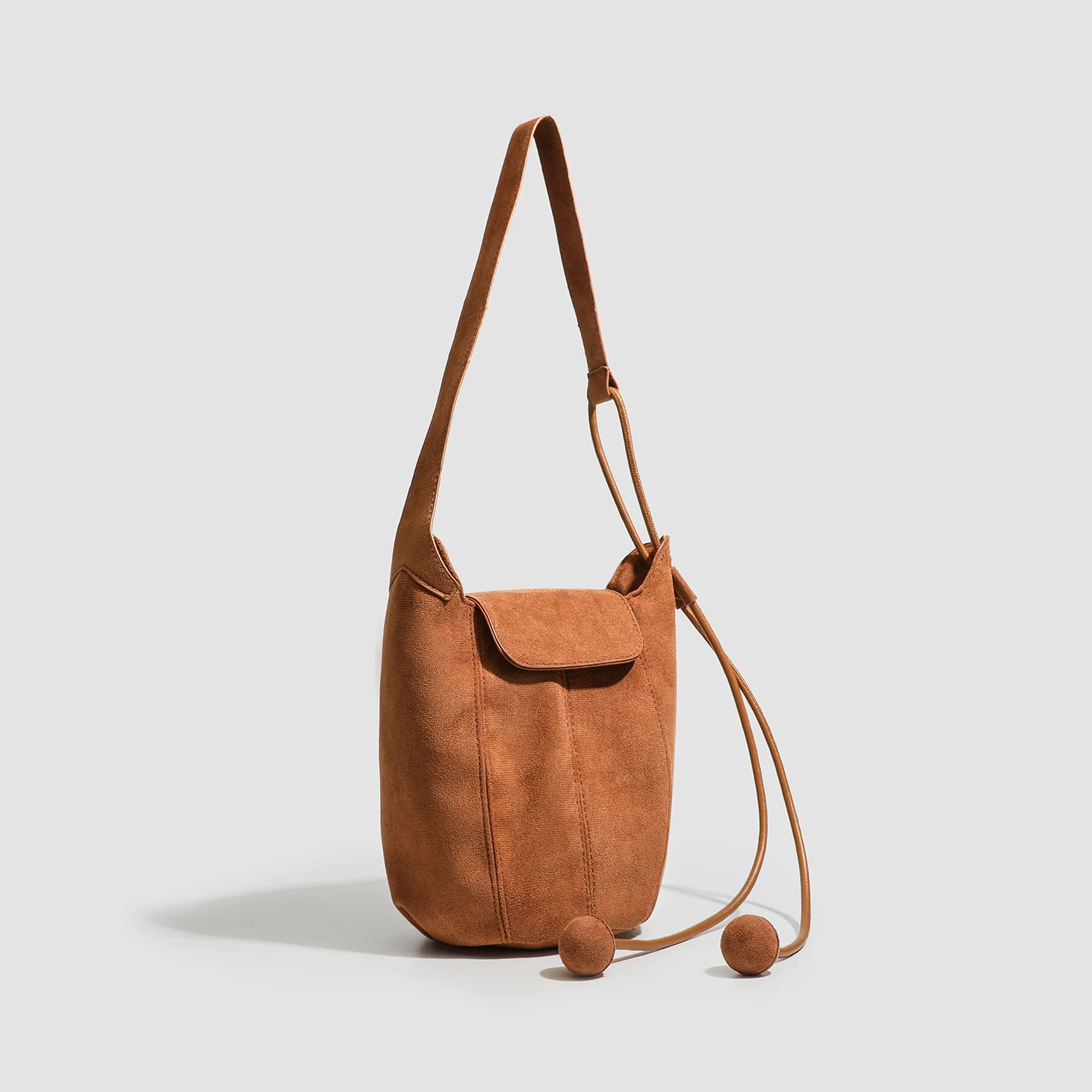 

2025 Fashion New Women's Retro PU Leather Armpit Bag Simple Commuting Sle High-end Small Design Single Shoulder Crossbody Bag