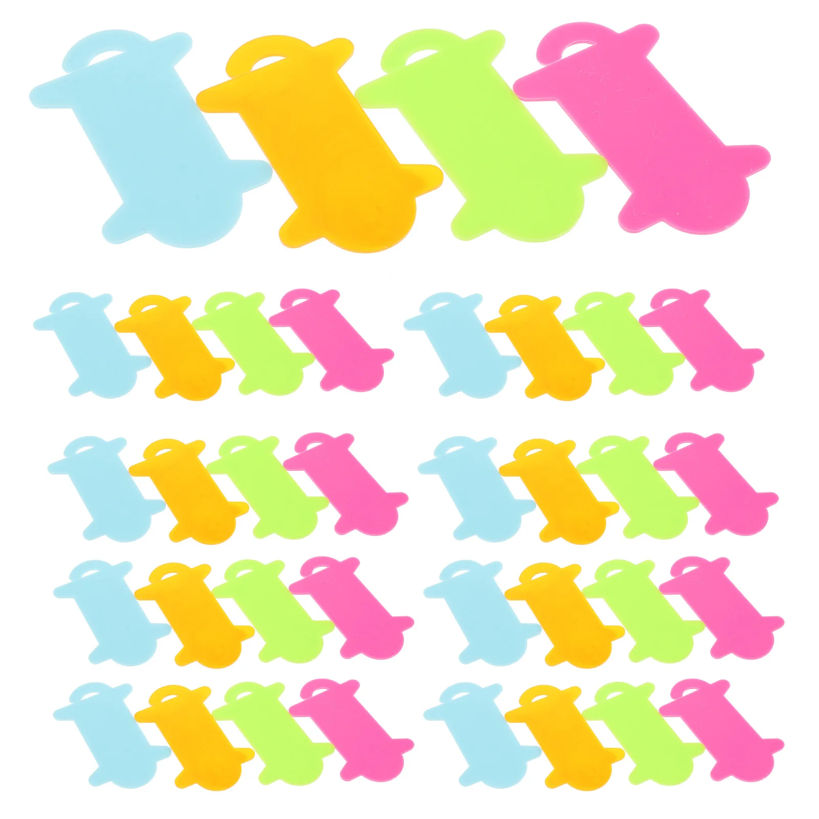 

100pcs Yarn Winding Boards Plastic Large Bobbins For Embroidery Cross Stitch Sewing Craft Diy Thread Storage Tool