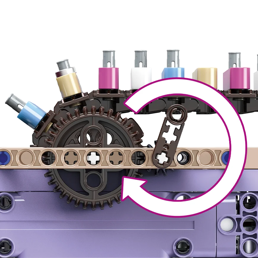 뮤지컬 타악기 피아노 악기 장난감 모델 빌딩 블록, 피아노 뮤직박스 블록 벽돌, 창의적인 DIY 어린이 장난감 선물, 924 피스