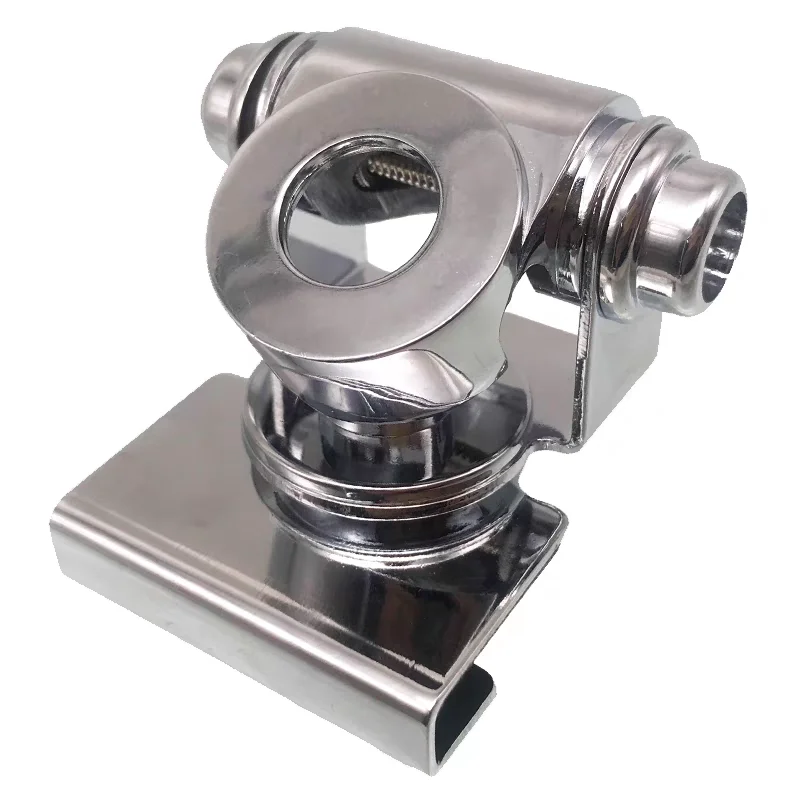 Stainless Steel Antenna Lip Mount | 16mm Hole for UHF CB/Ham Radio | Trunk/Hatchback & Guard Bracket
