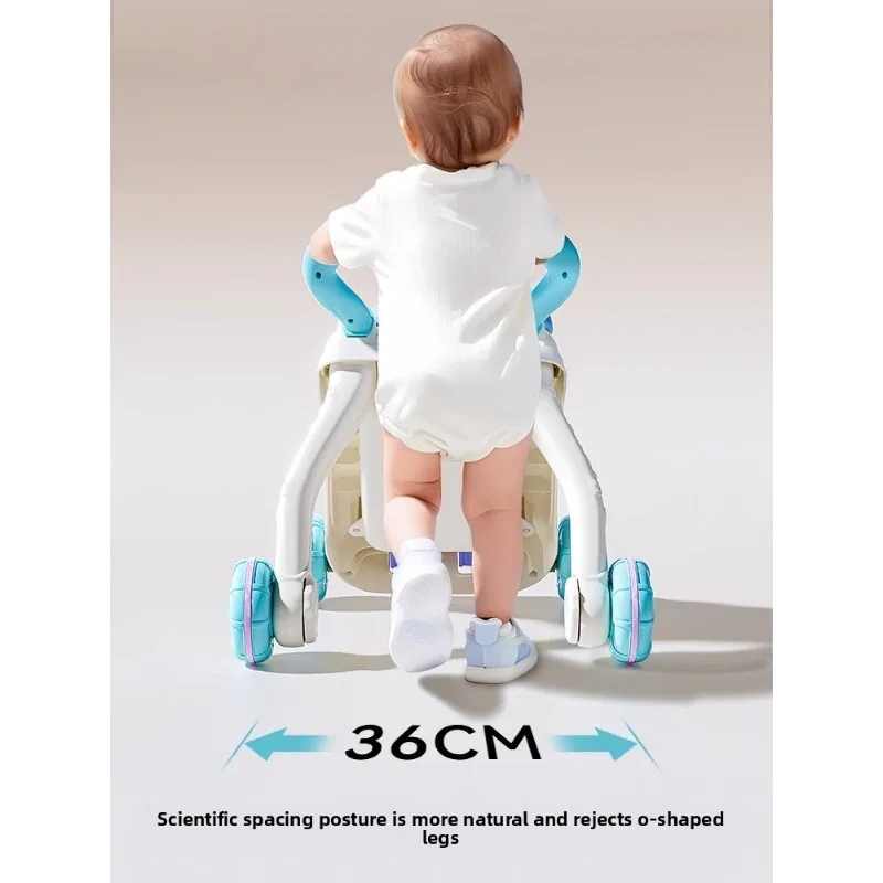 مشاية جديدة للدفع اليدوي لعام 2025 مضادة للساق للرضع والأطفال متعددة الوظائف من عمر 6 إلى 18 شهرًا ومضادة للدحرجة بعمر سنة واحدة #3