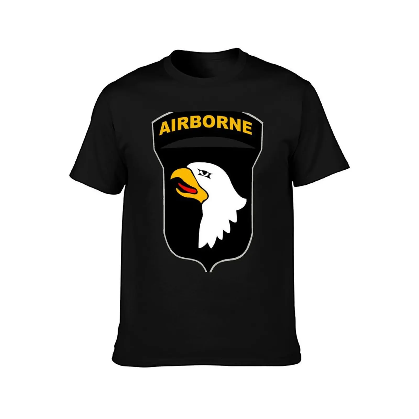 Logo of the SCREAMING EAGLES Airborne Division T-Shirt Fashion Pattern Printed Tee Shirt
