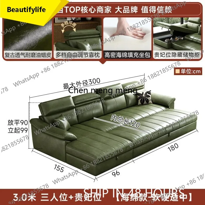 

02M Green Leather Living Room Sofas Vintage Cheap Bubble Dark Living Room Sofas Floor Japanese Woonkamerbanken Furniture Home