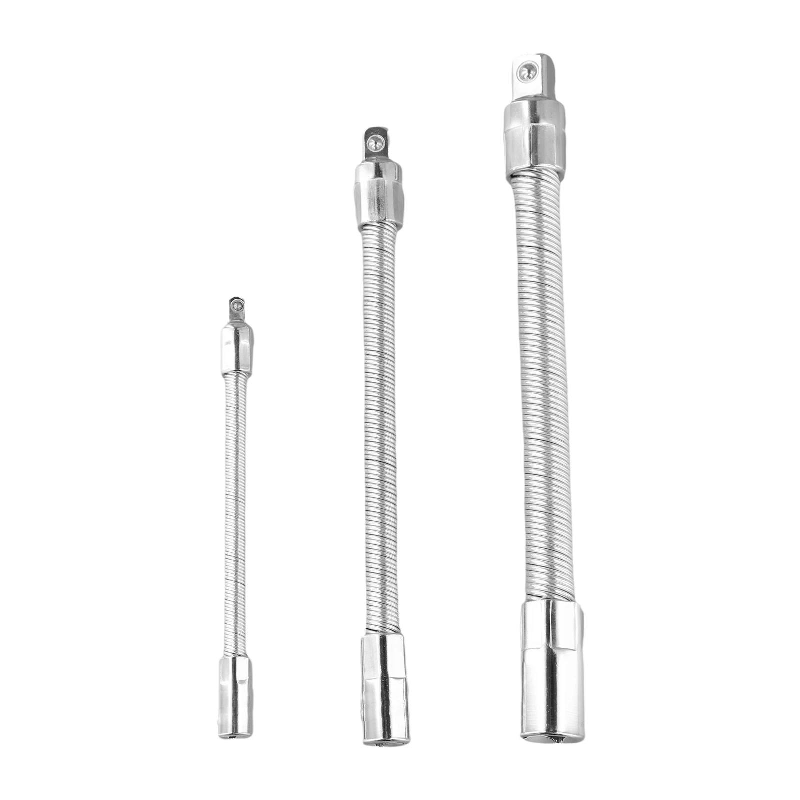 205mm Flexible Socket Extension Mechanical Socket Adapter Set Extension Bar Two-way Winding Wire Design Variable Angle Feature