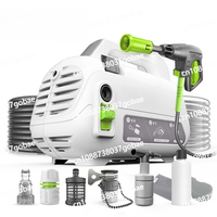 1400W High Pressure Car Washer 220V IPX5 Waterproof Car Washing Machine Water Gun Kit Portable Home Garden Floor Cleaner