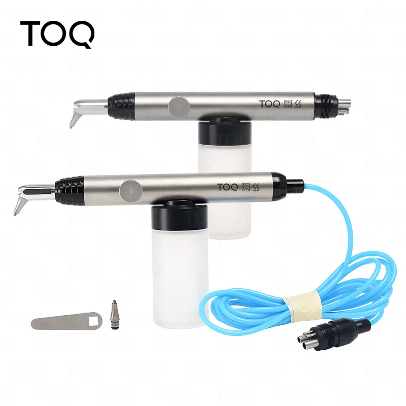 TOQ Dental Aluminum Oxide Micro Blaster Interface Microetcher Sandblasting Alumina Gun Air Abrasion Polisher Dentistry Tools