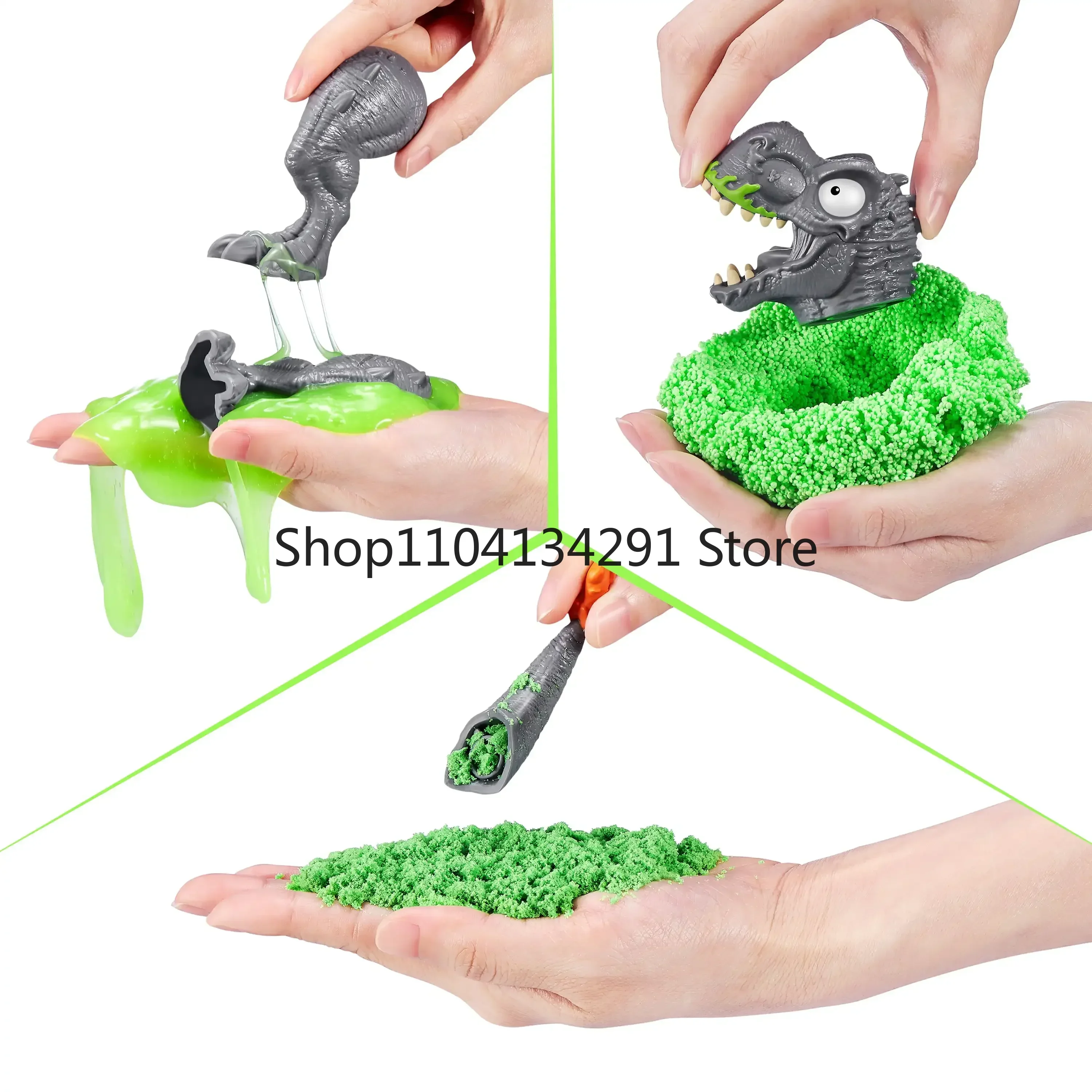 ZURU Smashers Mini Mega Jurassic Lightup Dino Surprise Egg T-Rex Spinosaurus Stegosaurus Dinosaur Model Boys Archaeology Toys