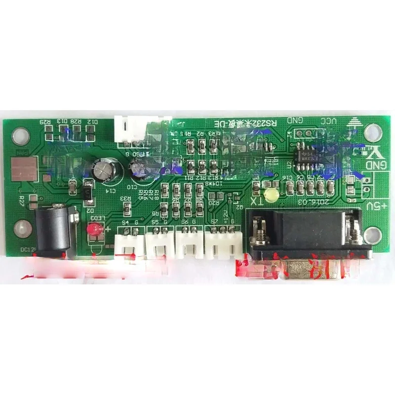 4-channel Acquisition Card Input Switch Conversion Standard Serial Port RS-232 Module