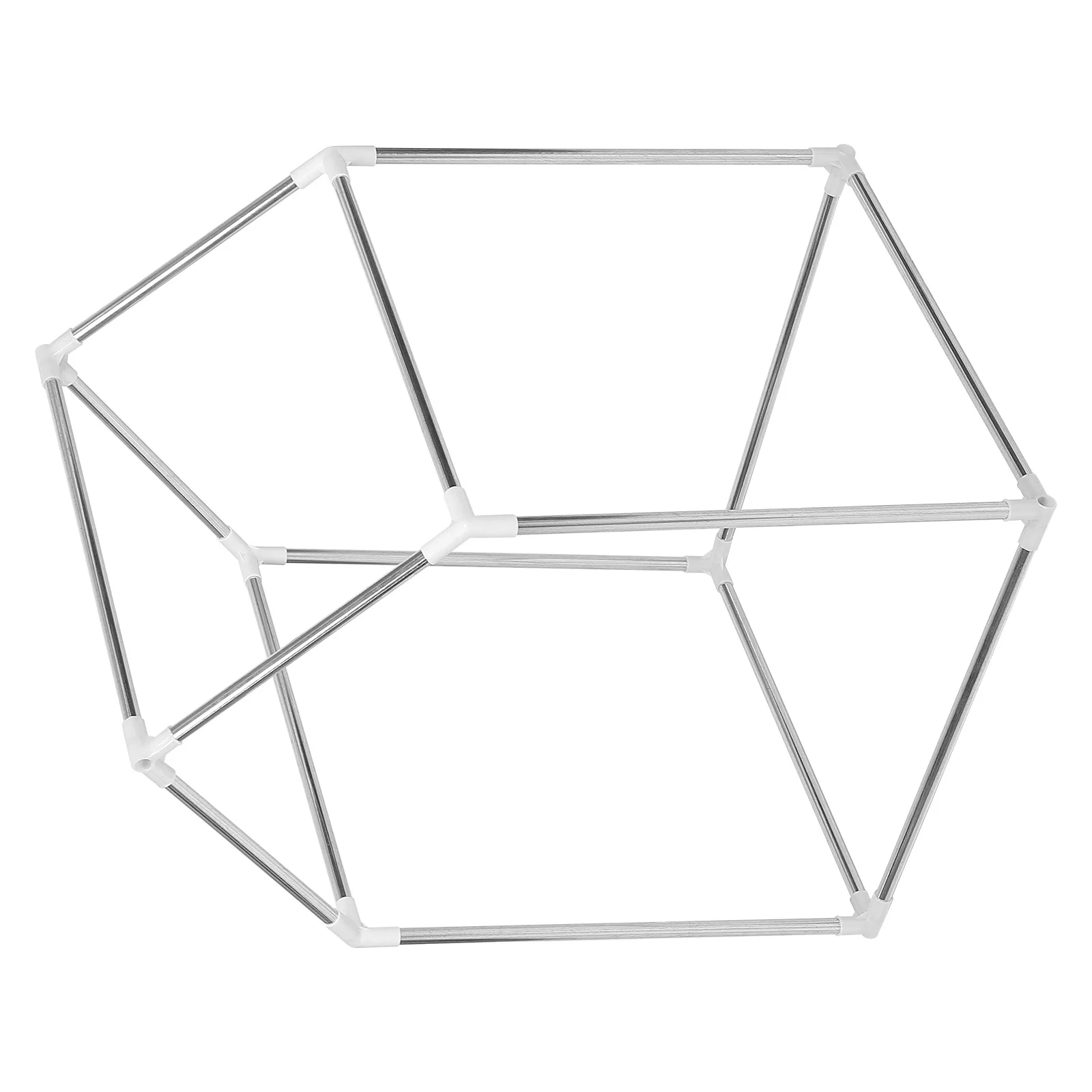 مجموعة واحدة من إطار خيمة اللعب للأطفال، هيكل معدني، سهل التجميع، إبداع للأطفال، للاستخدام الداخلي والخارجي، مجموعة مسرح صديقة للحيوانات الأليفة #2