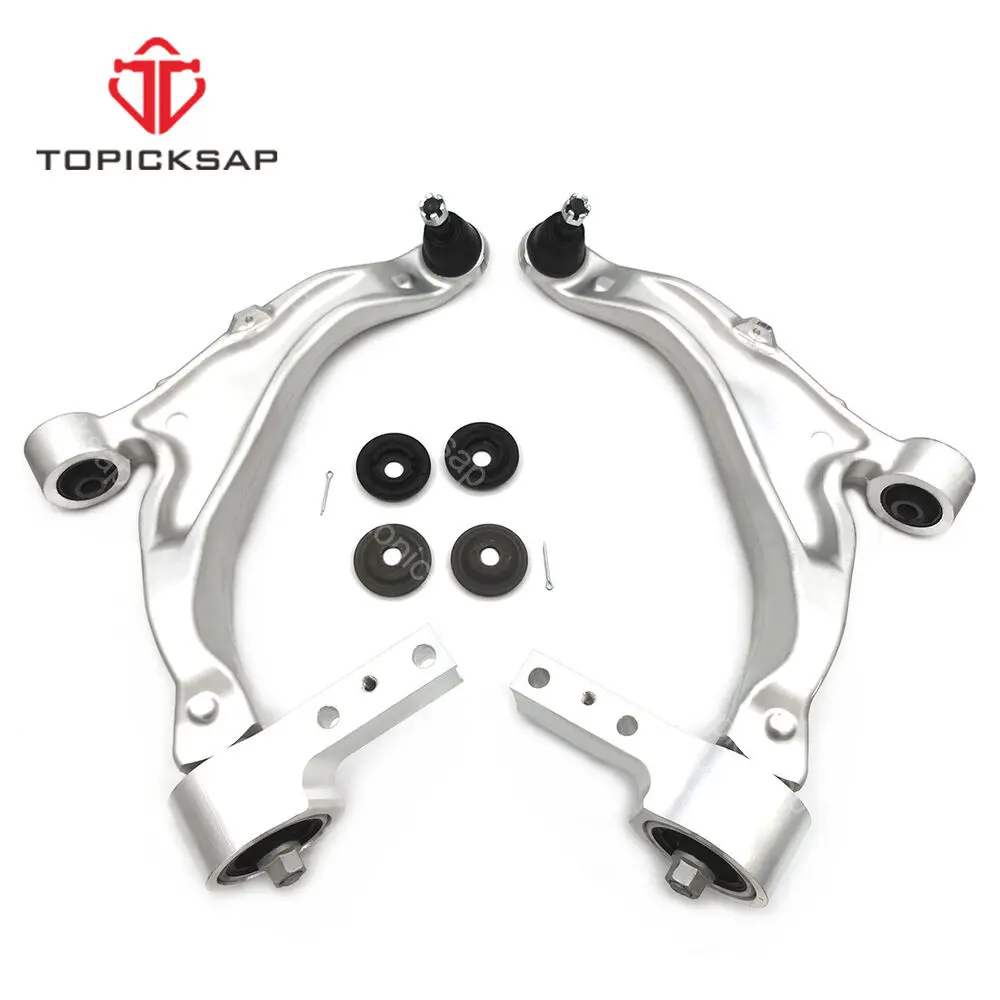 TOPICKSAP Front Lower LH & RH Control Arm Ball Joint Tie Rod End for Acura MDX ZDX 2007 2008 2009 2010 2011 2012 2013