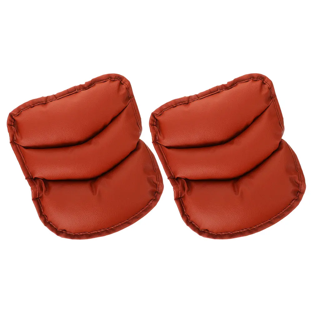 

2 Pcs Armrest Pad Car Console Cushion Comfortable Auto Armrests Cover Center Storage Pu Suv