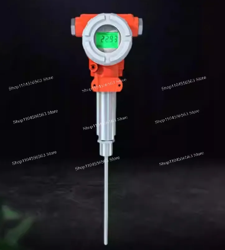 Capacitance Level Transmitter with Temperature Sensor – Water Liquid Level Electrode Switch 4-20mA Output