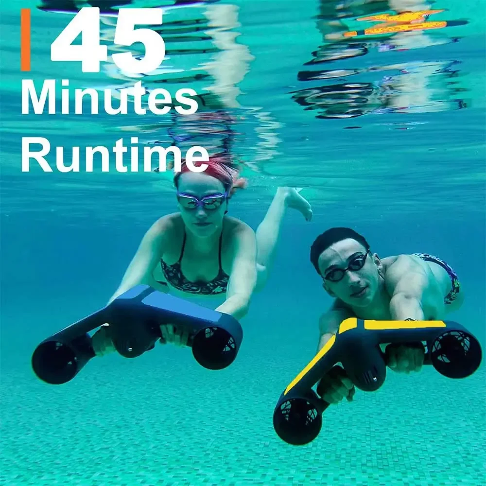 GENEINNO S1 Plus Scooter subacuático, scooter de mar deportes acuáticos piscina buceo libre snorkel para niños adultos