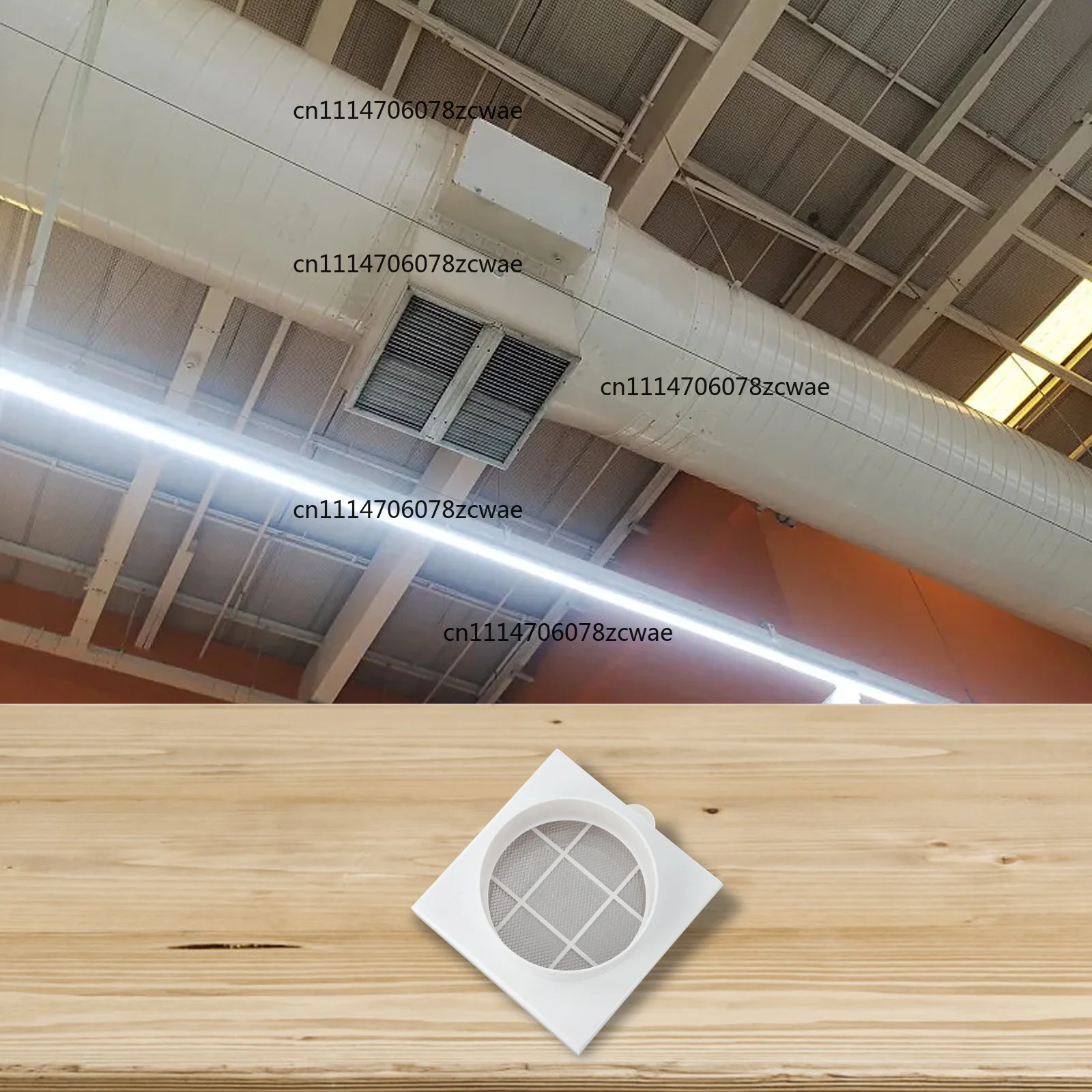 for PVC and PE Pipes and Aluminum Foil Tubes Removable Washable Dust Filter Ventilation Duct Filter with Aluminum Alloy Mesh