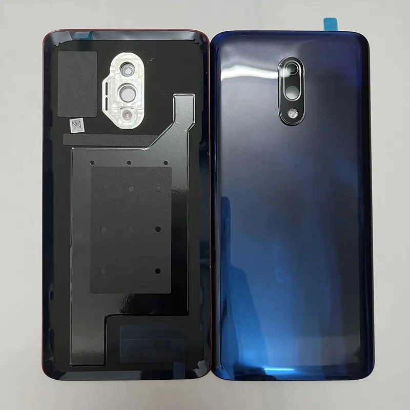 New Back cover For OnePlus 7 Battery Rear Door 3D Glass Panel Housing Case with Camera lens Adhesive Replace