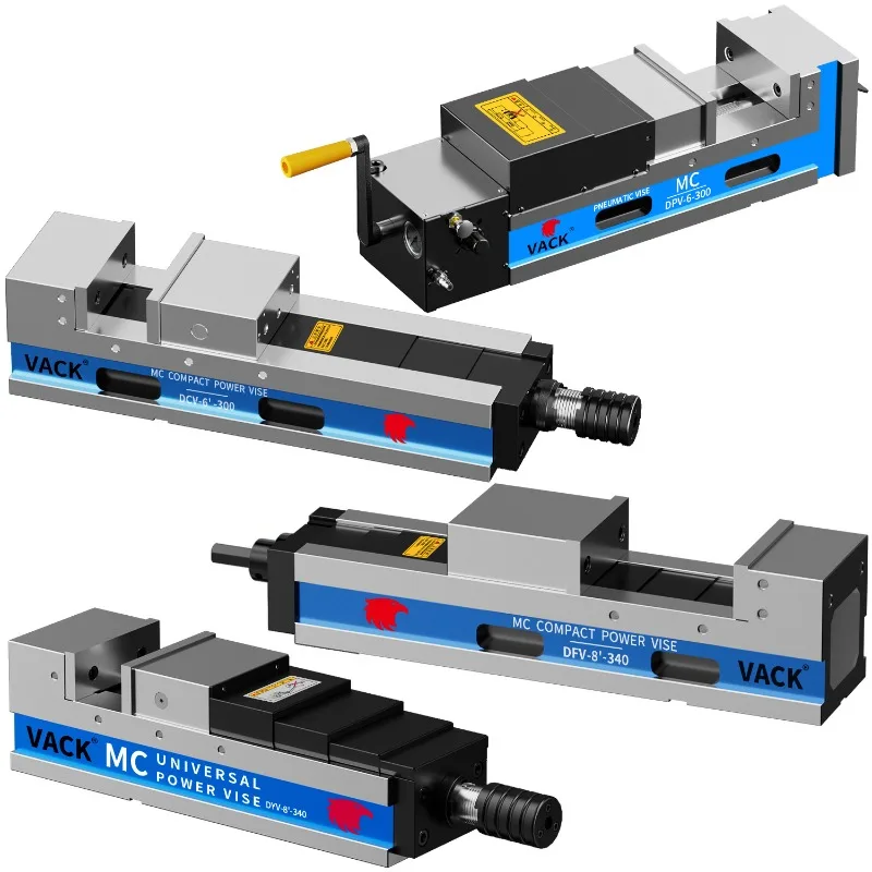 Precision Hydraulic CNC Milling Angle Lock Bench Vise Booster 6 8 Inch Metal Processing Equipment Accessories