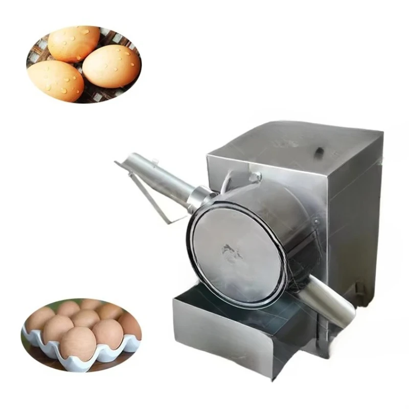

Small electric egg washer, commercial egg washer, rotary brush duck egg washer
