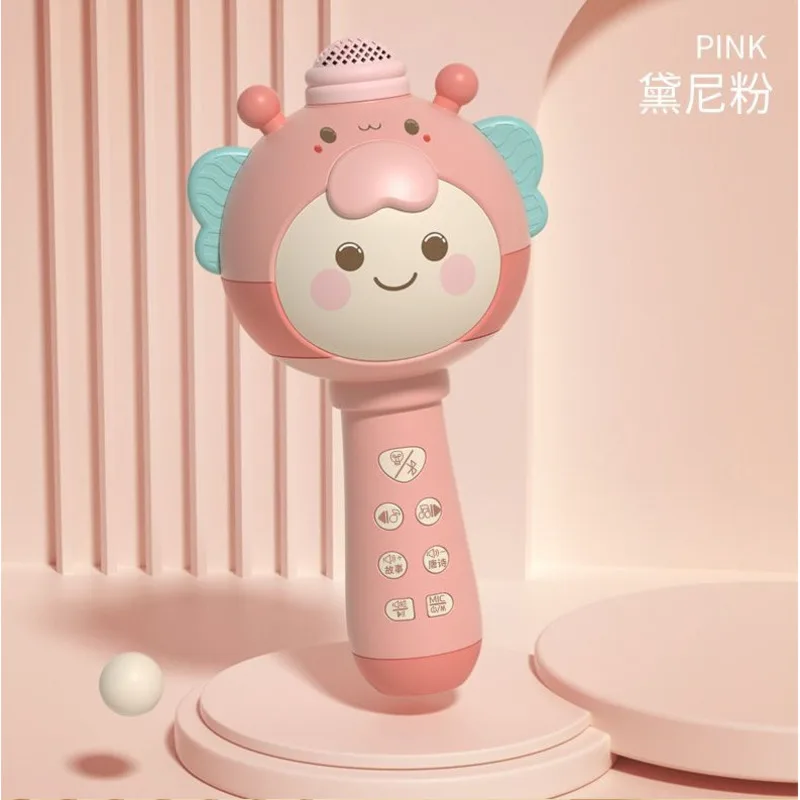 Crianças cantando máquina microfone alto-falante brinquedo educativo para crianças bebê menina música diversão aprendizagem precoce presente