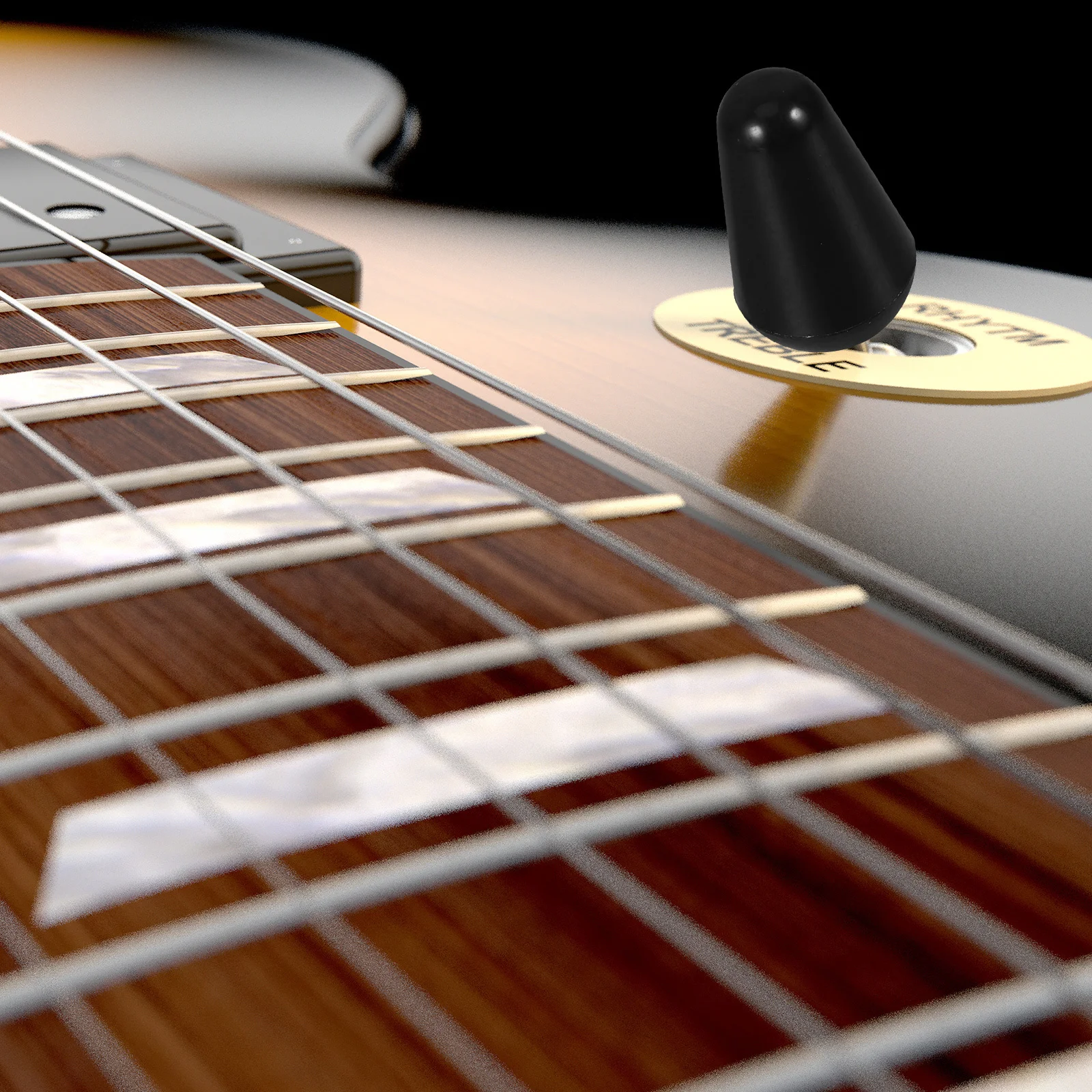 

12Pcs Electric Guitar Pickup Selector Caps 5-Way Plastic Switch Knobs Replacement Guitar Switch Tips Pickup Selector Knob