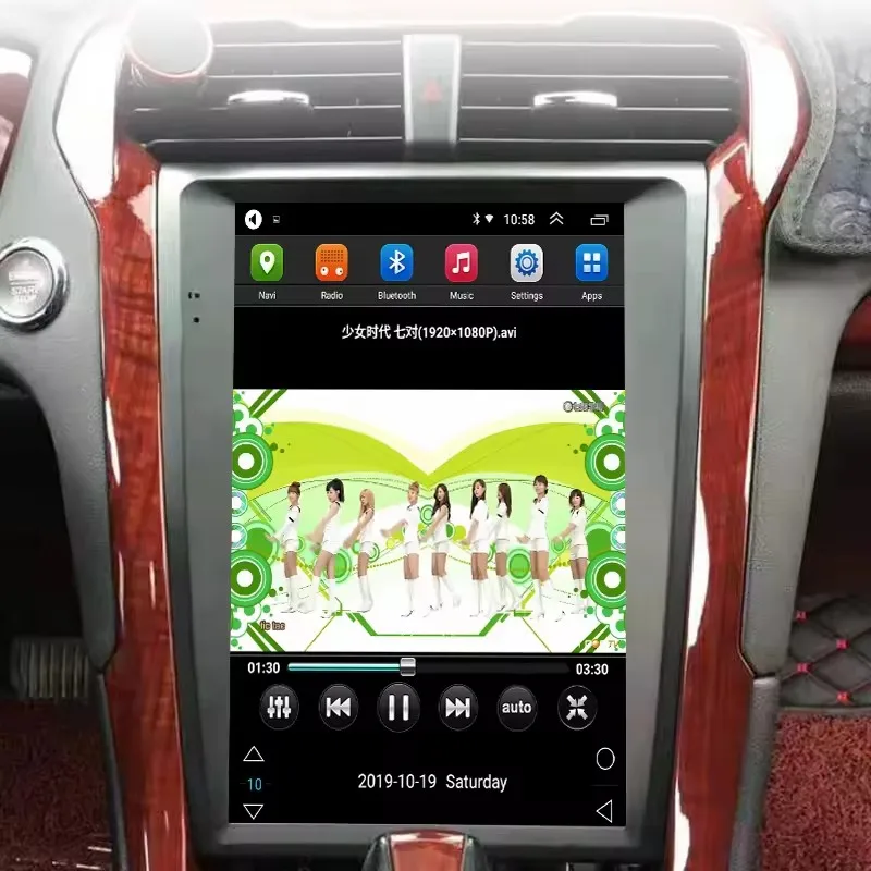 Rádio Automóvel para Ford Mondeo, 2012-2015, Android 13, Navegação de GPS, Carplay, WiFi, Loja Google, Google