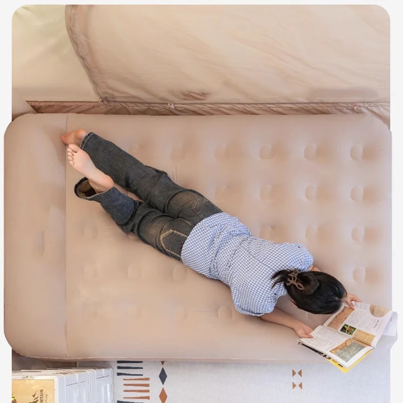 

Indoor Luxe Inflatable Bed Cushion Portable Lazy Garden Inflatable Bed Camping Adult Divano Gonfiabile Outdoor Furniture