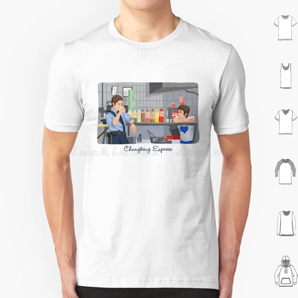 Chungking Express Scene T Shirt Cotton Men Women DIY Print Chungking Express Express Wong Kar Wai Cinema Asian Faye Wong Wang