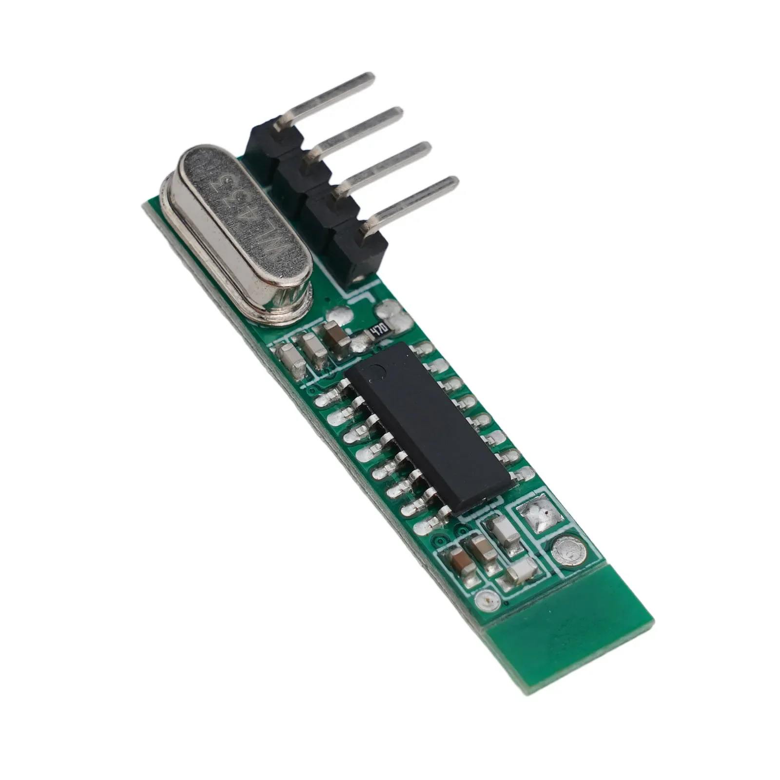 Modulo ricevitore RF 433Mhz kit fai da te metallo + circuito stampato trasmettitore ricevitore RF supereterodina modulo Wireless