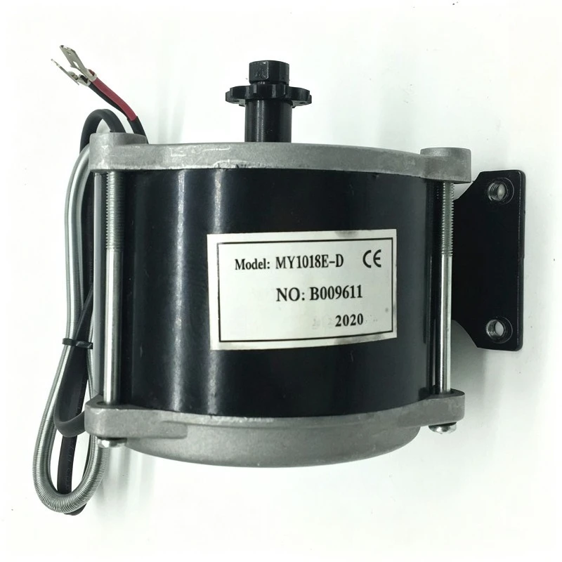 500W MY1018E-D High Speed Brushed DC Motor 24V 36V Replacement Motor for Electric Scooter Modification