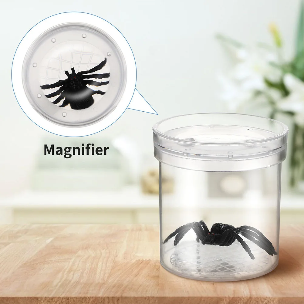 Boîte de bite grossissante pour enfants, conteneur collecteur d'insectes pour Cage d'observation Portable avec intégré, 20 pièces