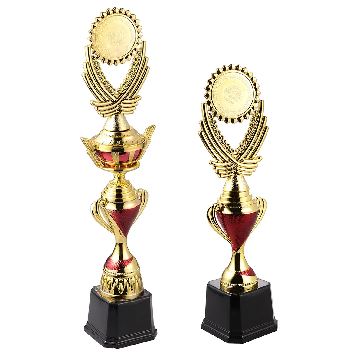 قطعة واحدة من كأس الجائزة الإبداعية مقاس 37 سم من البلاستيك المتين لتزيين مكتب المنافسة والمدرسة #6