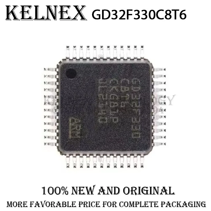 5pcs GD32F330F4P6 GD32F330F6P6 GD32F330F8P6 GD32F330C8T6 GD32F330C6T6 GD32F330R8T6 GD32F330RBT6 GD32F330G8U6 GD32F330K8U6 SMD