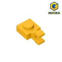 Gobricks  MOC Parts 61252 1x1 one-side Longitudinal Clamping Plate ldd61252 6019 Universal For Building Blocks Gift Toys