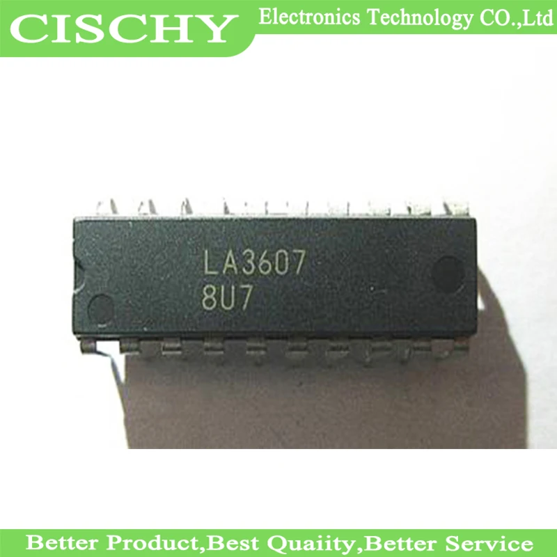 4pcs/lot LA3607 3607 DIP-20 In Stock