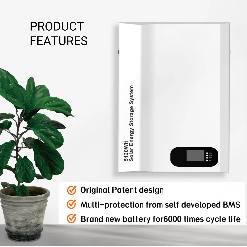 Полная гибридная солнечная энергетическая система включения/выключения мощностью 5 кВт со съемным контейнером Солнечные панели мощностью 600 Вт Аккумулятор LiFePO4 5,12 кВтч
