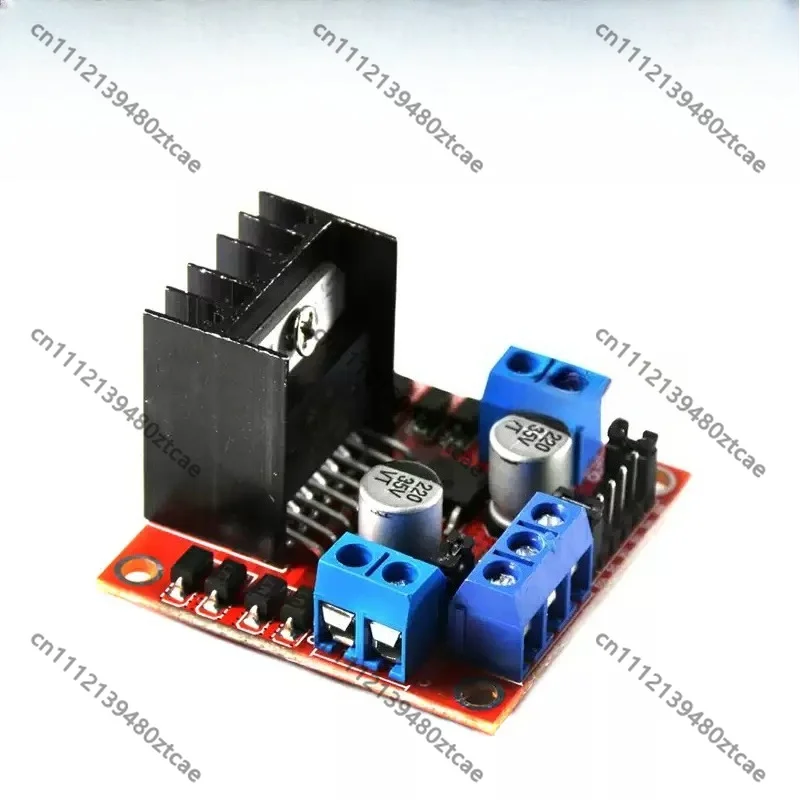 Replacement L298 Dual Way Motor Driver Board Single Channel Stepper Motor Module Accessories for DIY Smart Robot Car