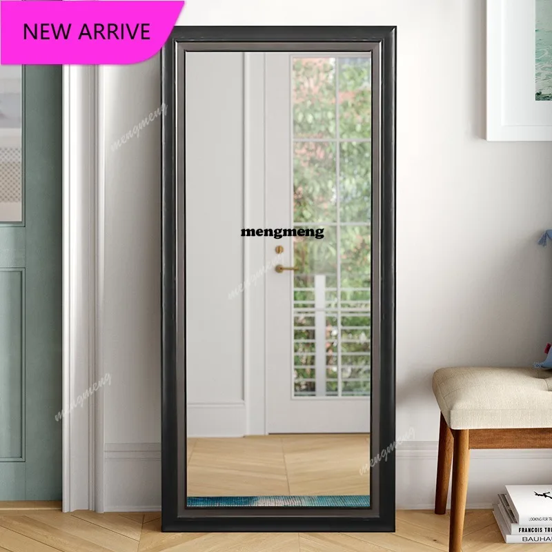 a139 floor-to-ceiling full-length mirror household bedroom full-length mirror square bathroom mirror wall-mounted customization
