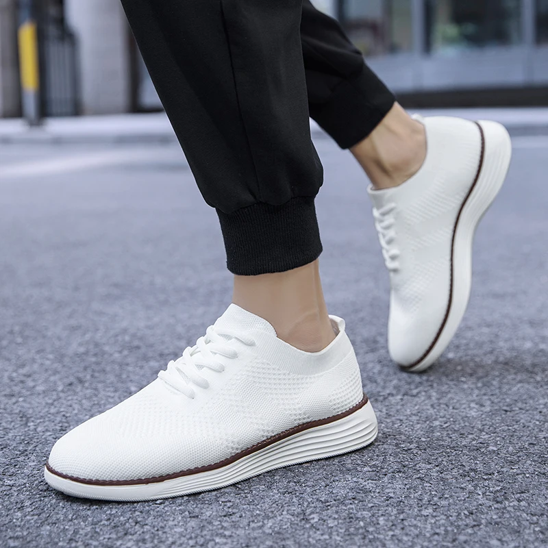 

Men Casual Canvas Shoes Mesh Breathable Male Vulcanized Shoe Comfortable Slip-on Flats Footwear Loafers Men's Large Size 39-48